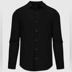 True Classic Elegant Black Dress Shirt for Men